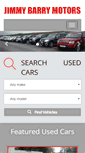 Mobile Screenshot of jimmybarrymotors.ie